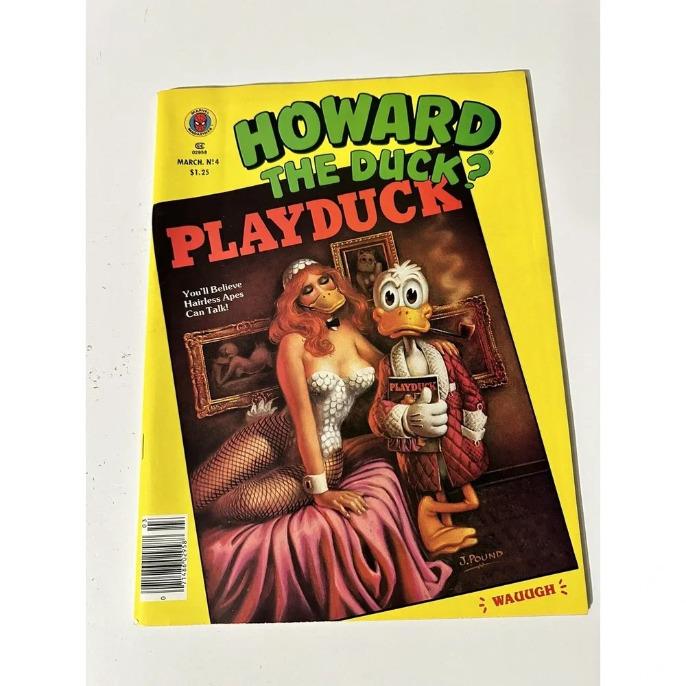 HOWARD THE DUCK MAGAZINE Lot Of 2 #2 #4‎ MARVEL 1979 VAL MAYERIK COVER